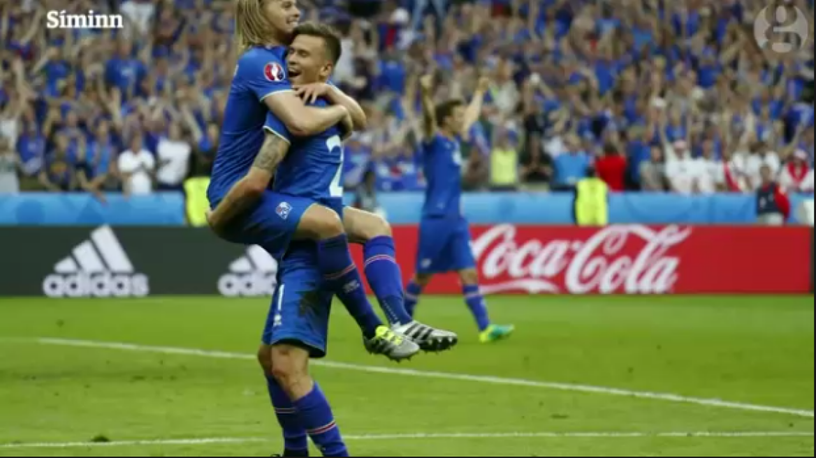 Listen to ecstatic Iceland commentator go crazy after winning goal against Austria (audio)